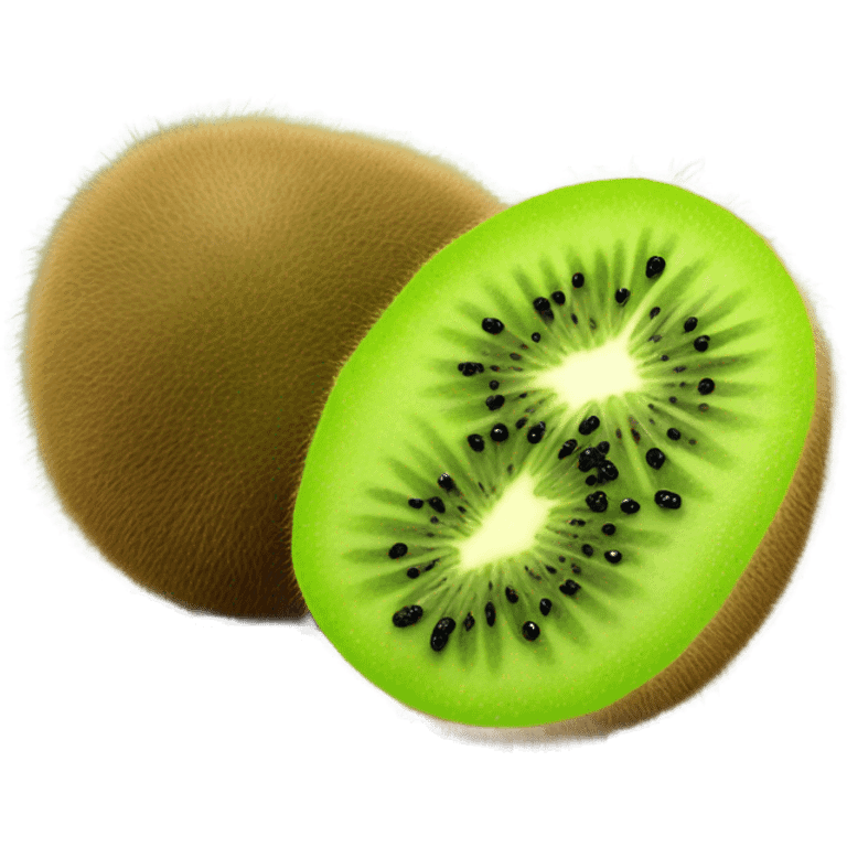 3d kiwi fruit emoji