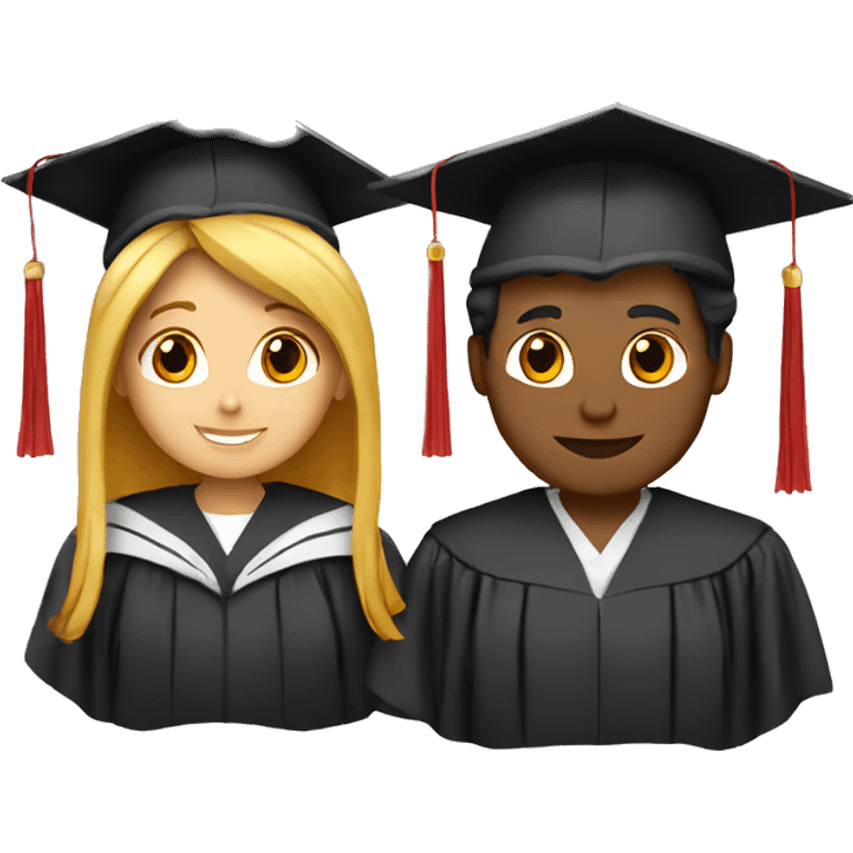 a graduate with a red diploma girl emoji