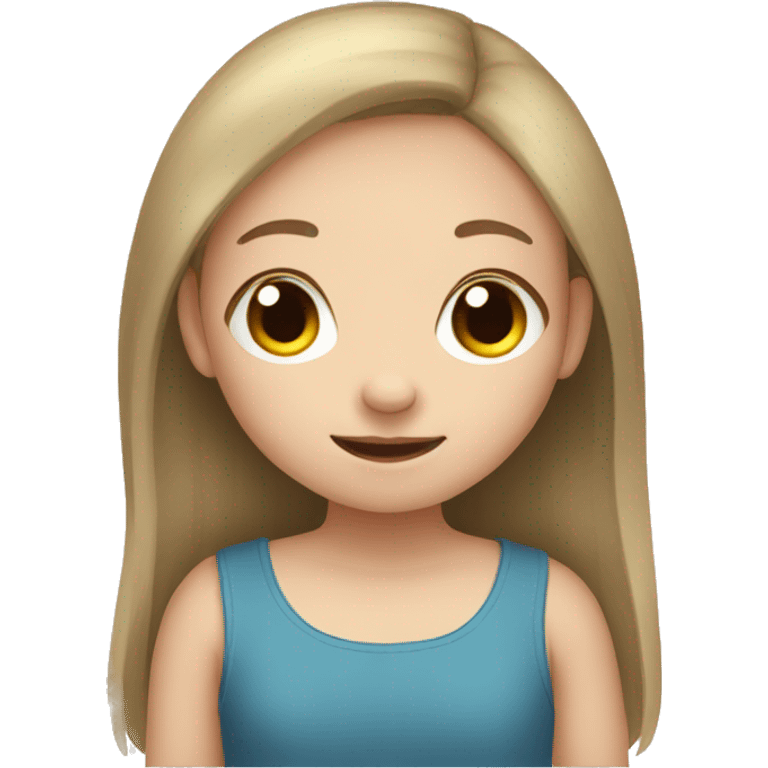 girl with down syndrome  emoji