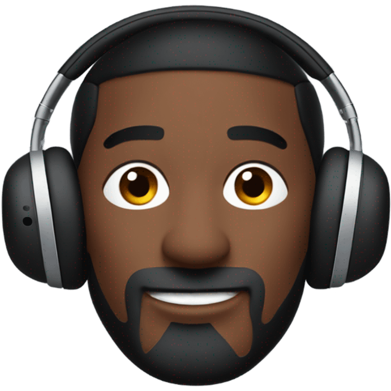 AirPods max black  emoji