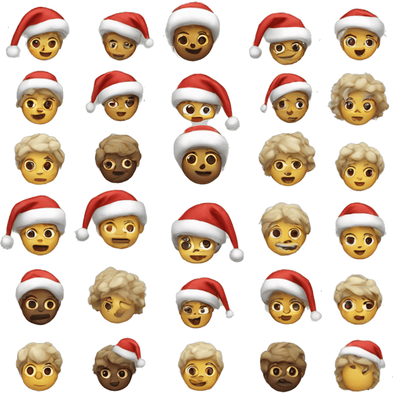 christmas theme emojis emoji