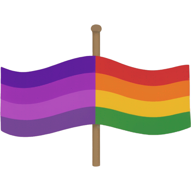 lesbian pride flag emoji