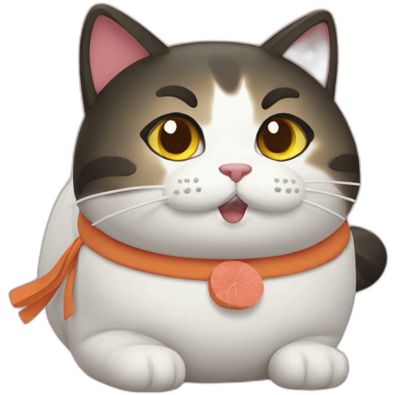 sushi cat emoji