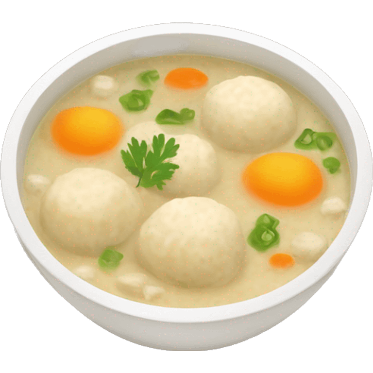 Matzah ball soup emoji