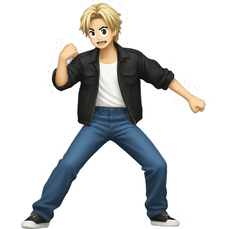 takumi from initial d who dances the macarena emoji