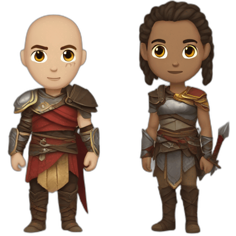 kratos and atreus emoji