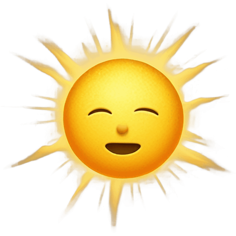 Moon and sun  emoji