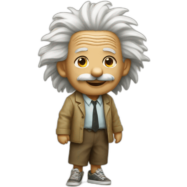 Einstein in the beach emoji