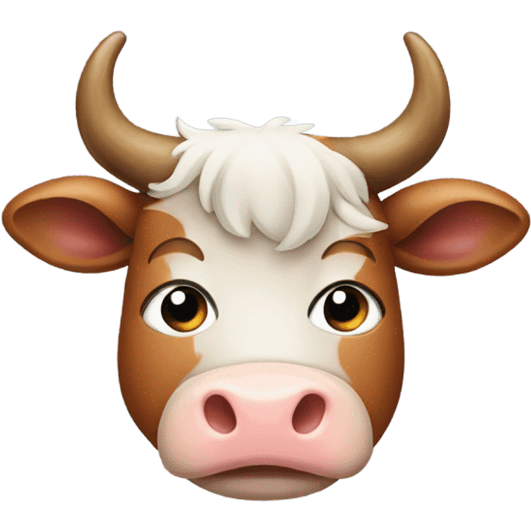 Cow with antlers emoji