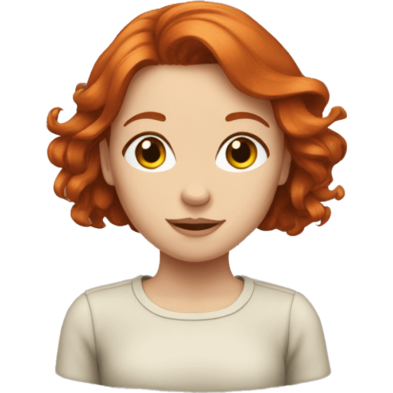 Redhead girl  emoji