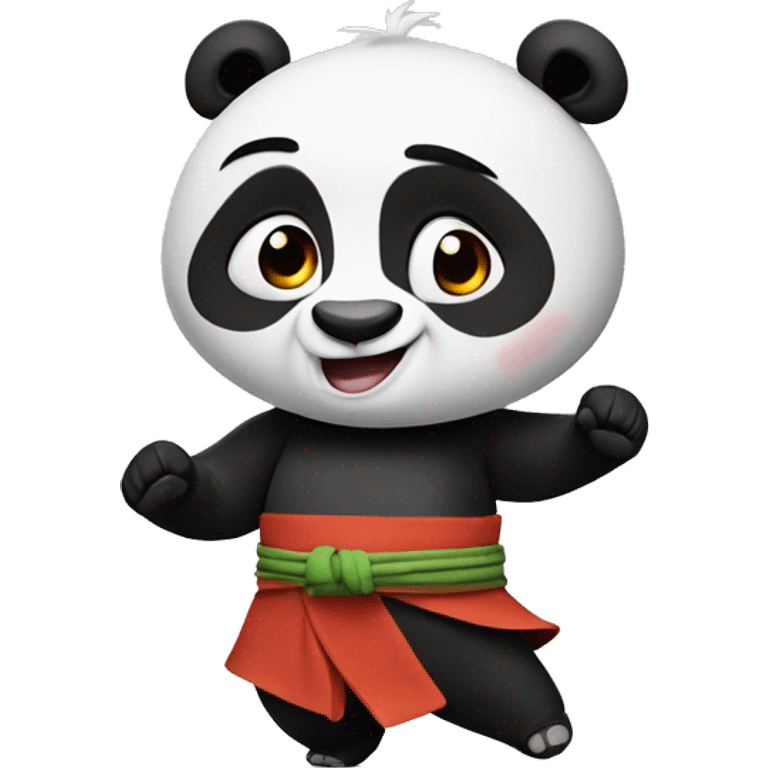 funny kungfu panda emoji