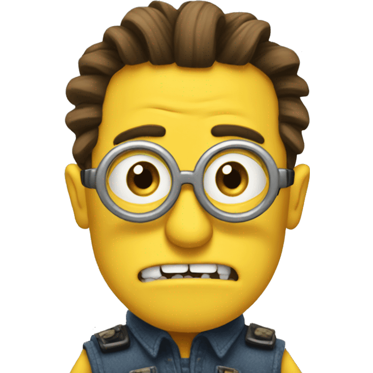 high minion emoji