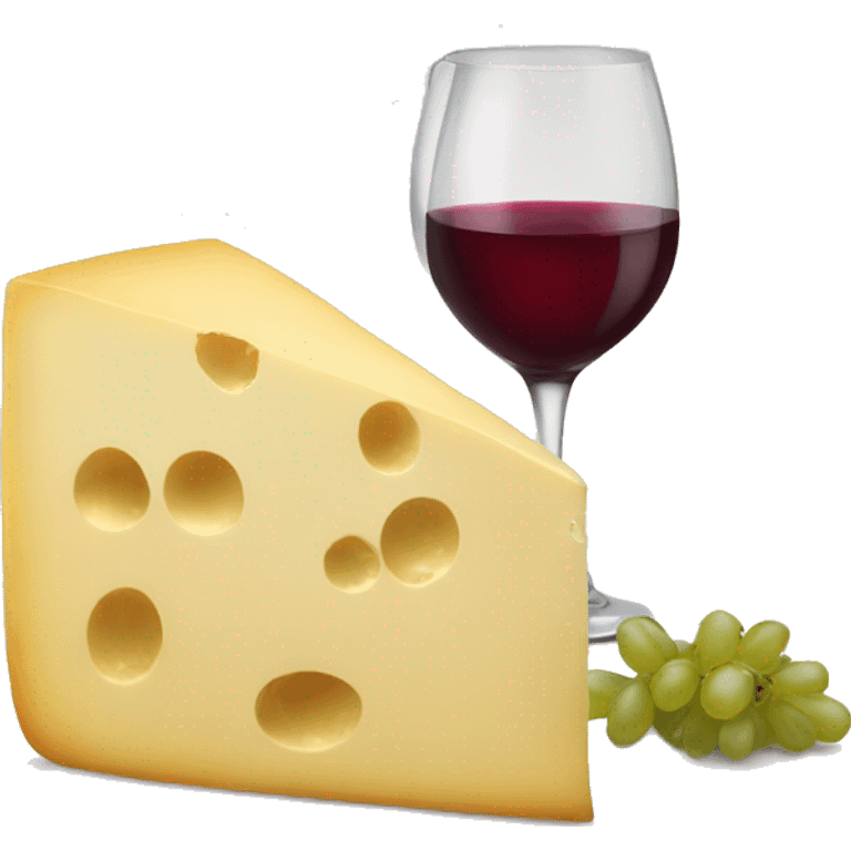 Vino cheese emoji