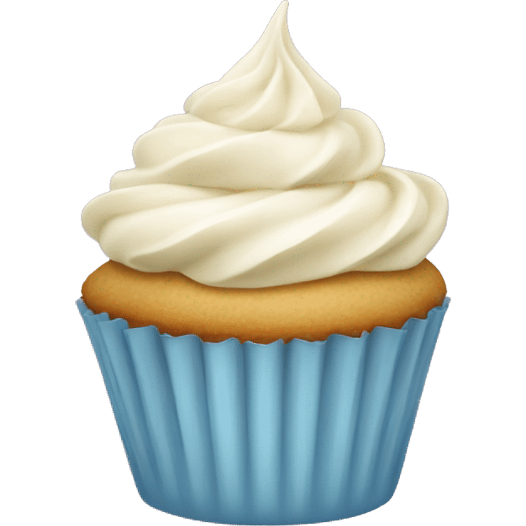 Vanilla cupcake  emoji