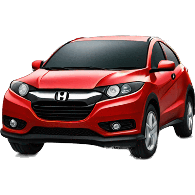 Red Honda hrv  emoji