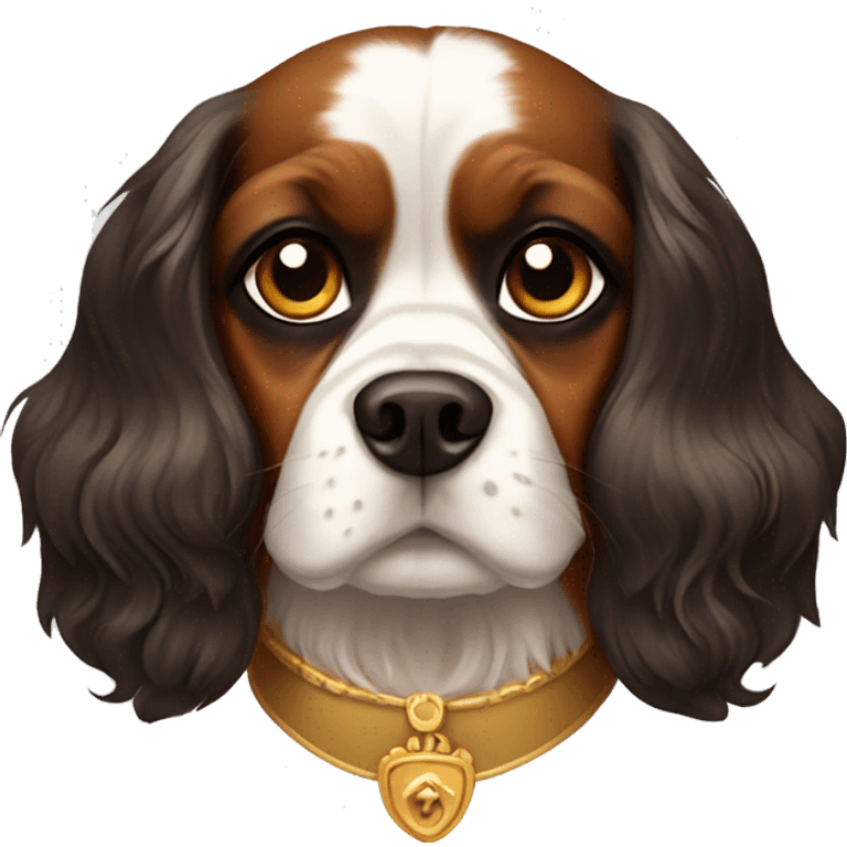 Dog King Charles Spaniel emoji