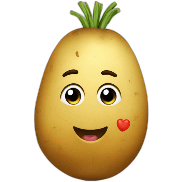 I love potatoes  emoji