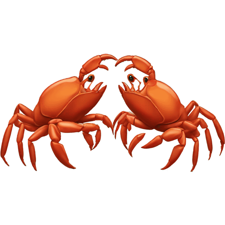 Crabs Kissing emoji