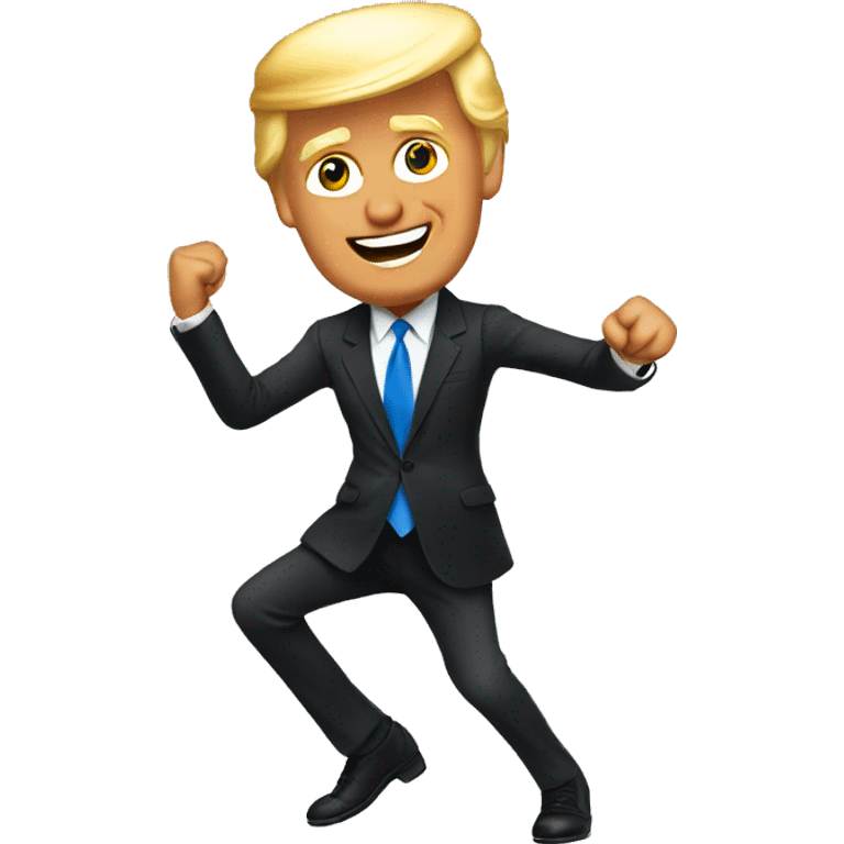 dancing trump emoji