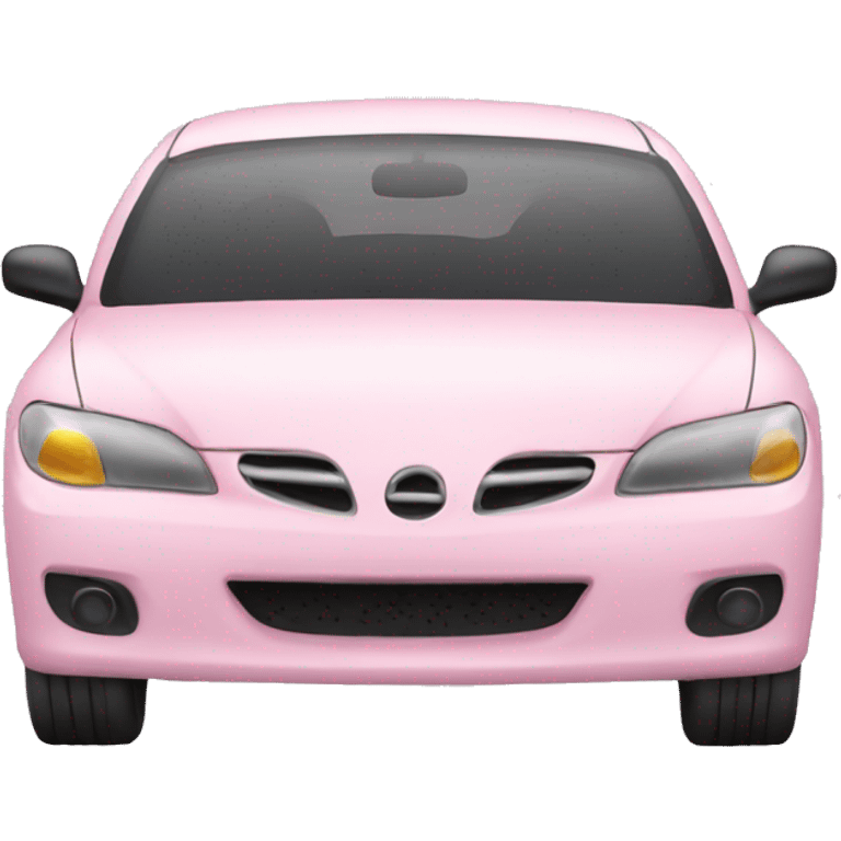 light pink car emoji