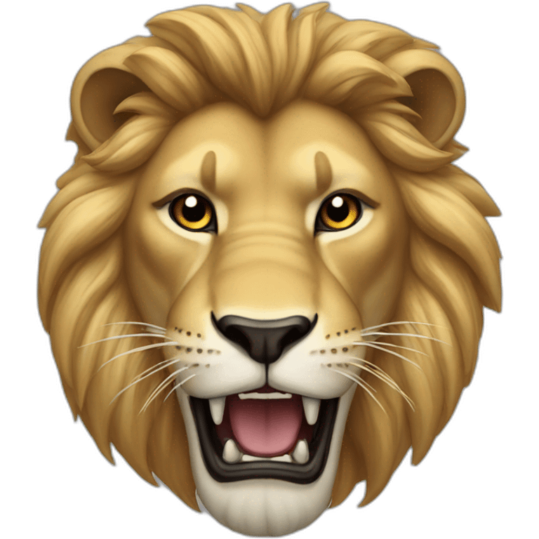 roaring lion emoji