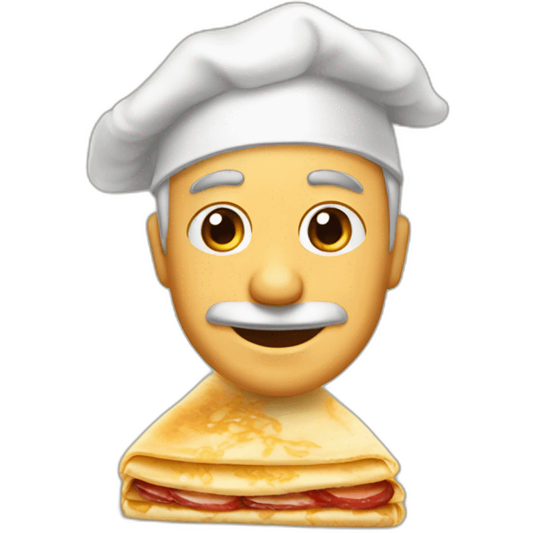 Papa crêpe emoji