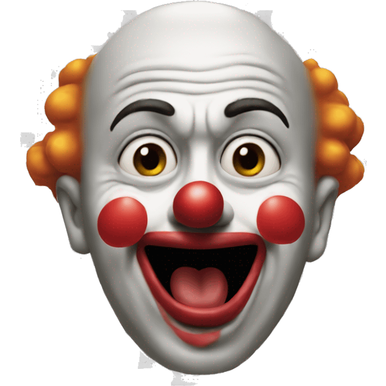 Clown shit emoji