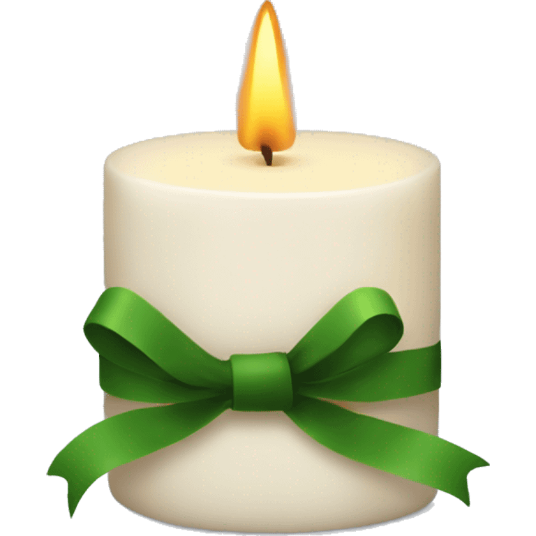 Christmas candle  emoji