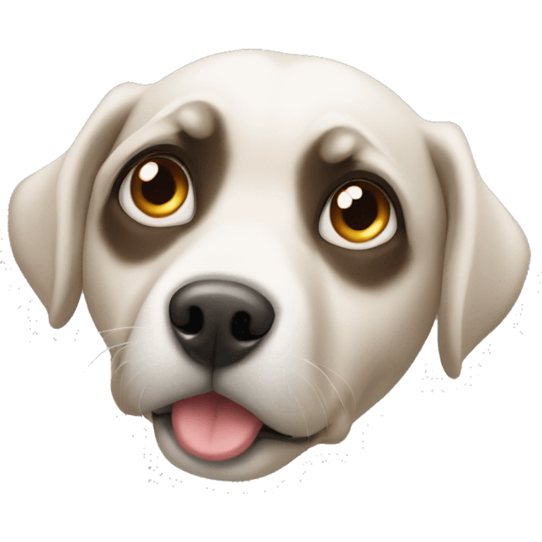 Hund Herz Augen  emoji