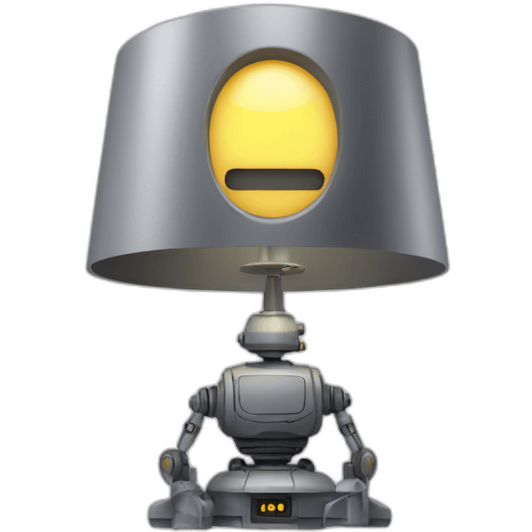 robot lamp emoji