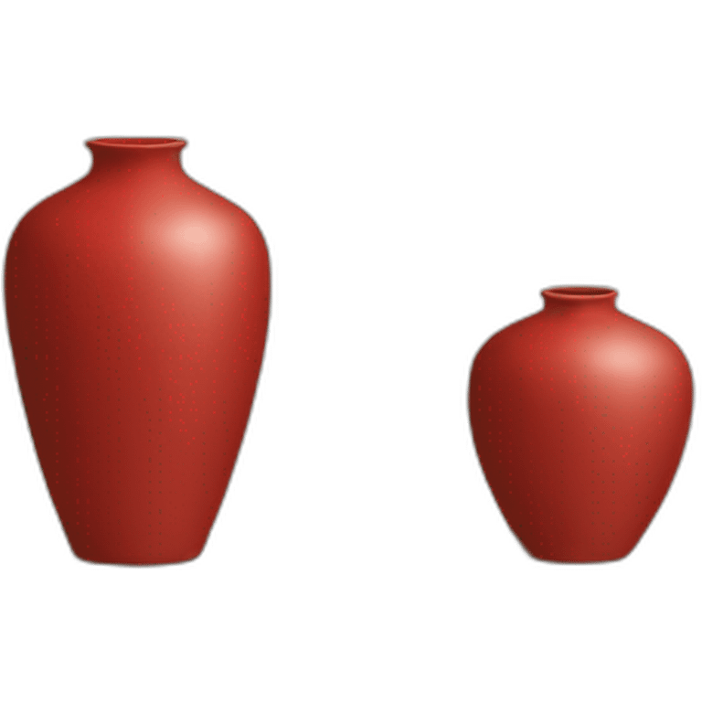 simple red vase emoji