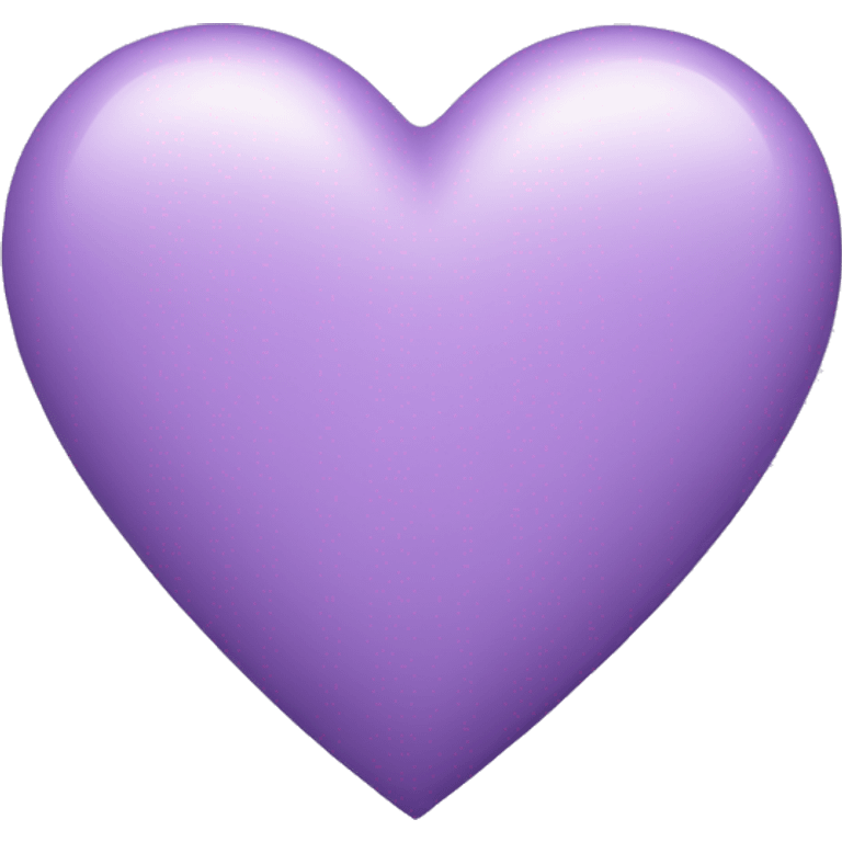 light purple heart emoji