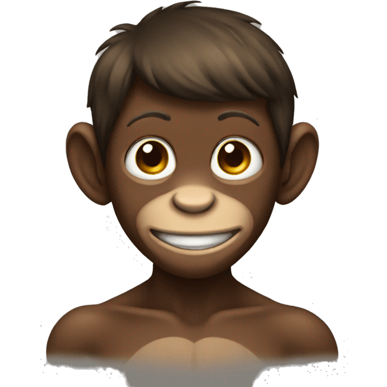 Gay little monkey emoji