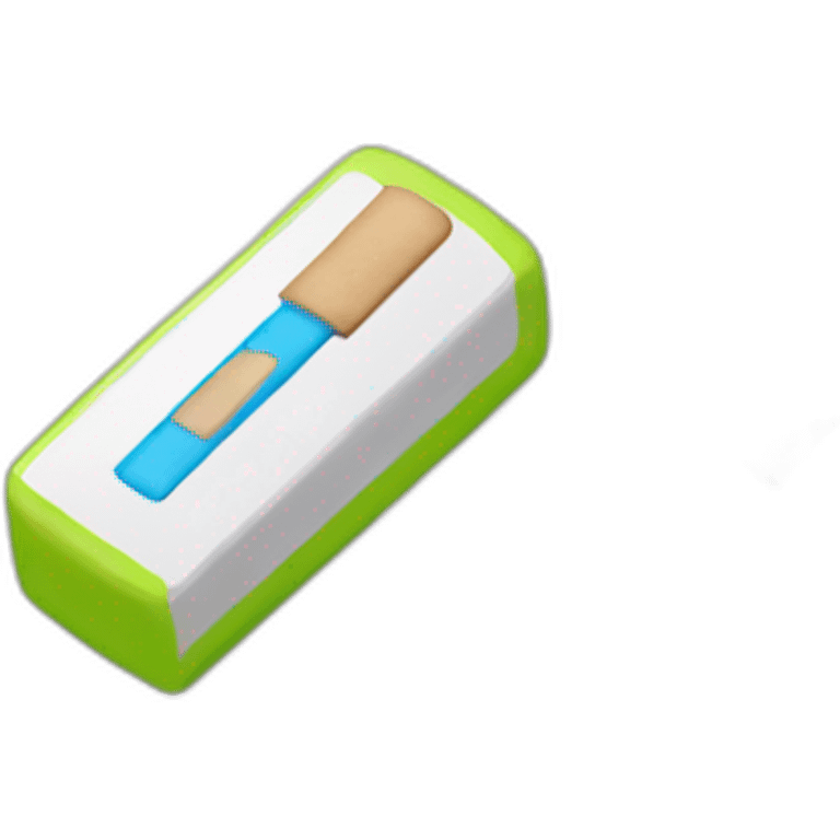 Eraser school supply emoji