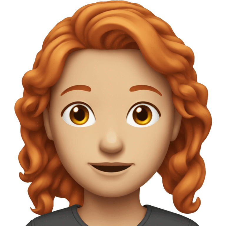 redhead emoji