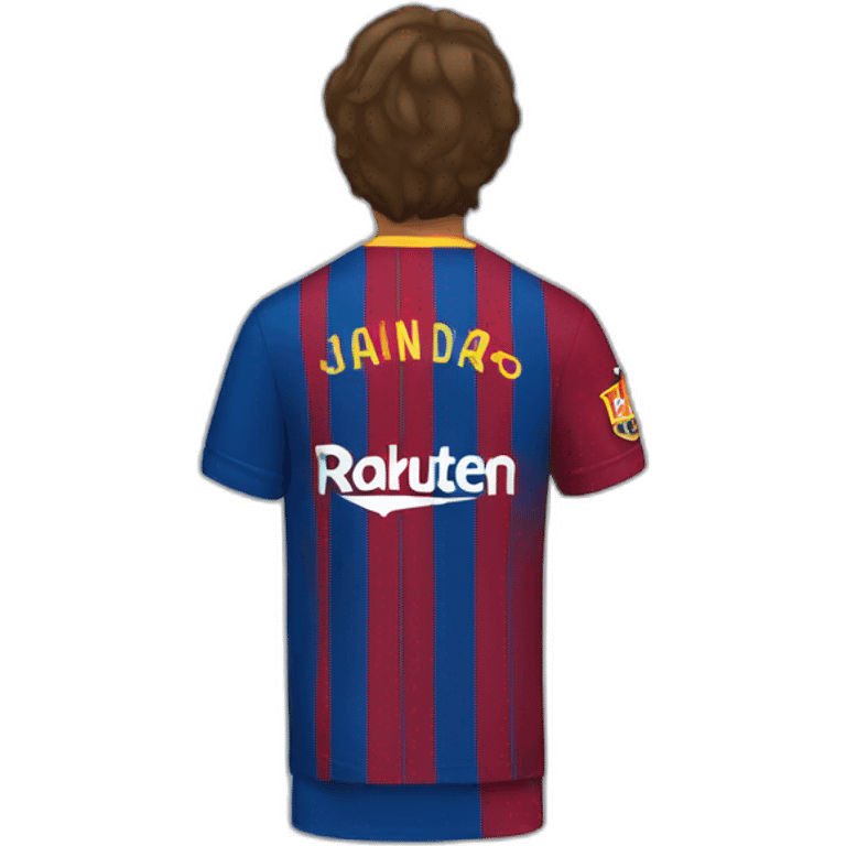 Barca shirt emoji