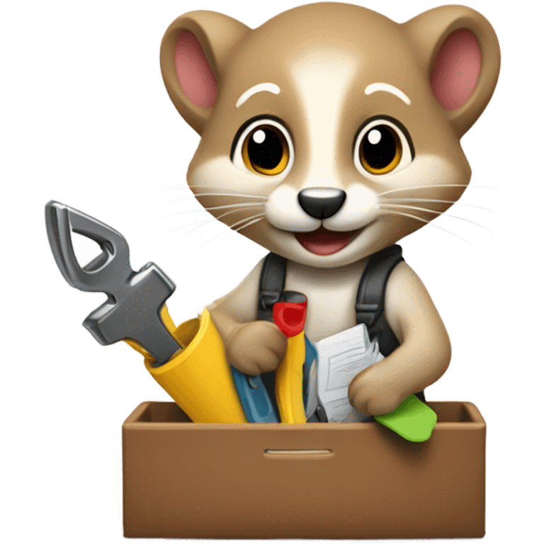 weasel at work emoji