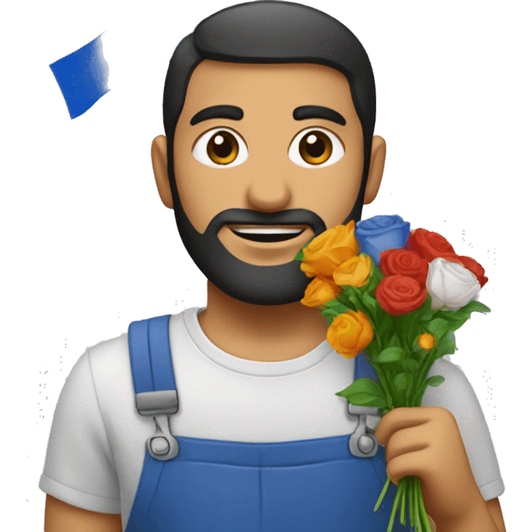 florist with armenian flag emoji