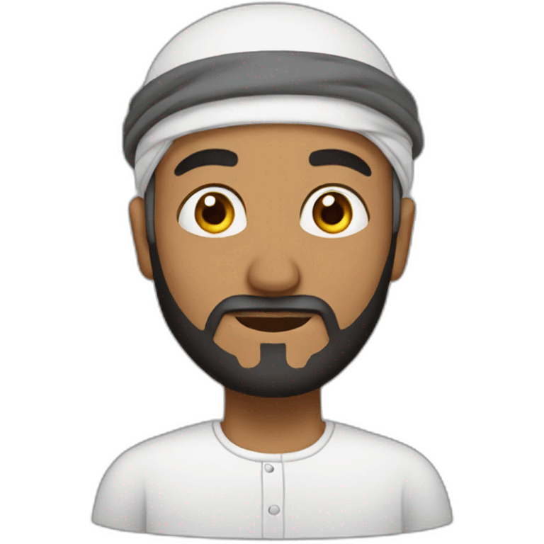 Muslim man emoji