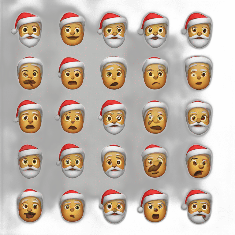 santa claus is banned emoji