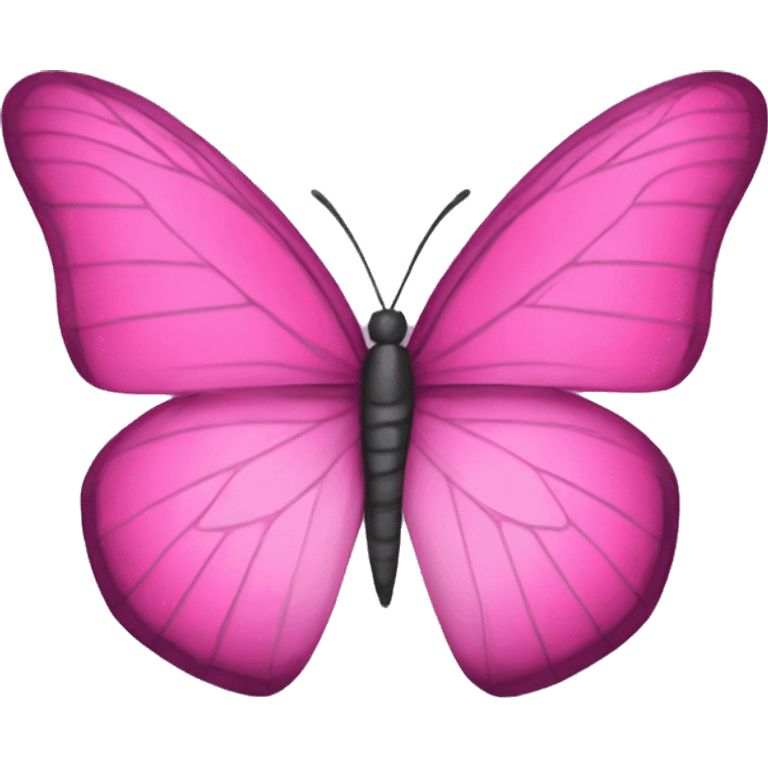 borboleta rosa emoji