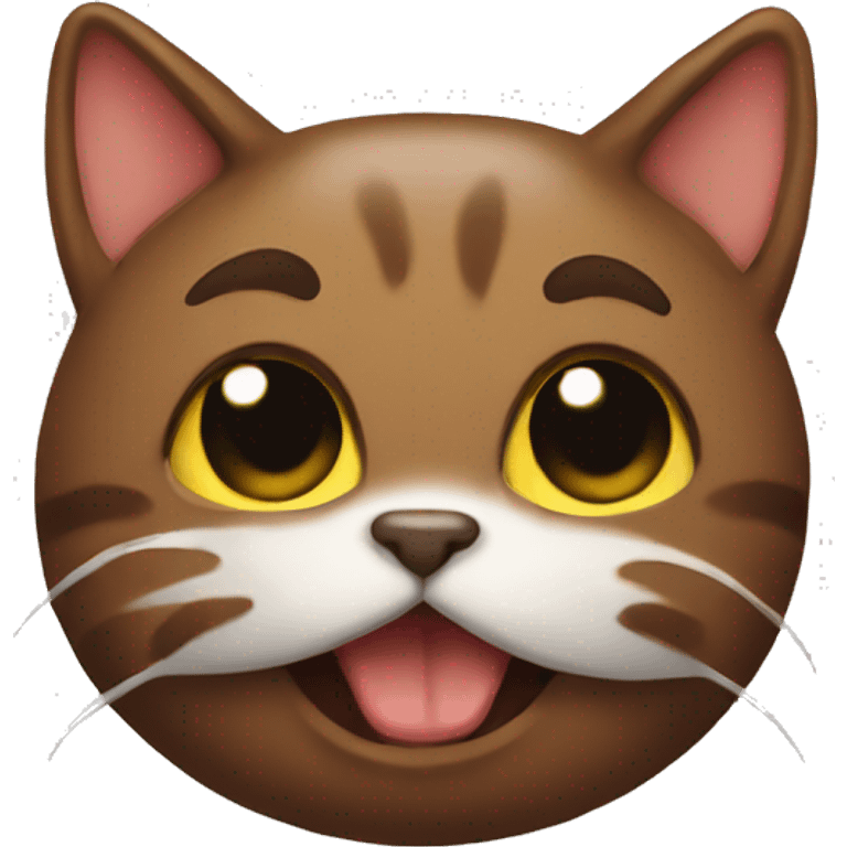 Poop cat emoji