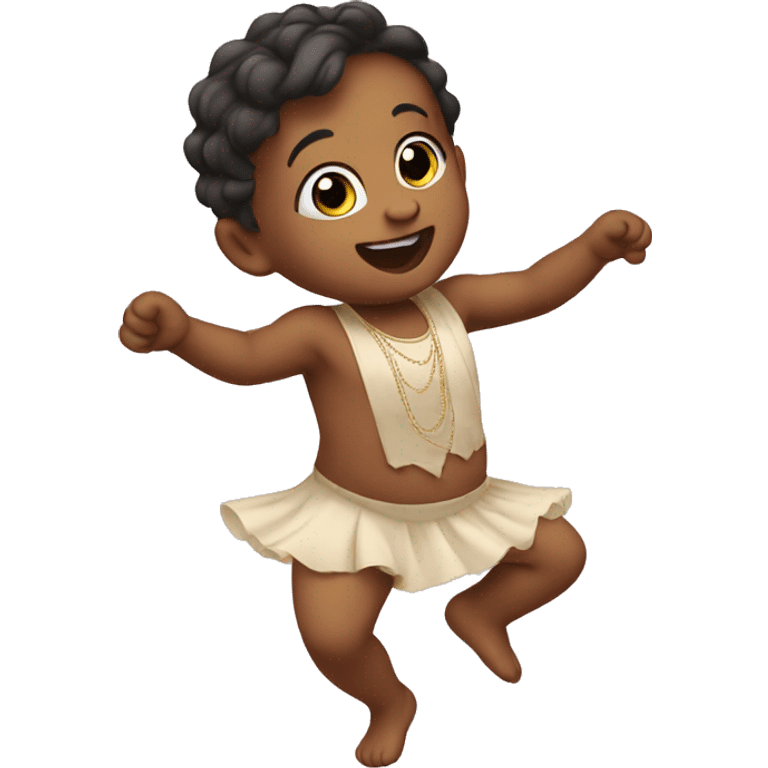 Baby dancing emoji