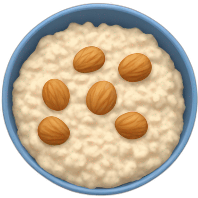 bowl of oatmeal emoji