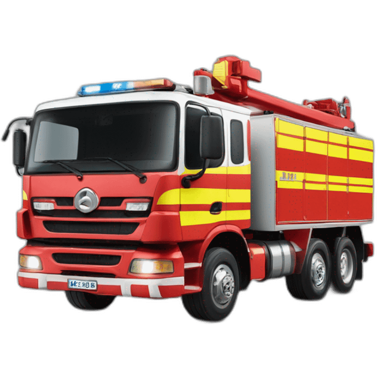 Camion de bomberos del ayuntamiento de madrid emoji