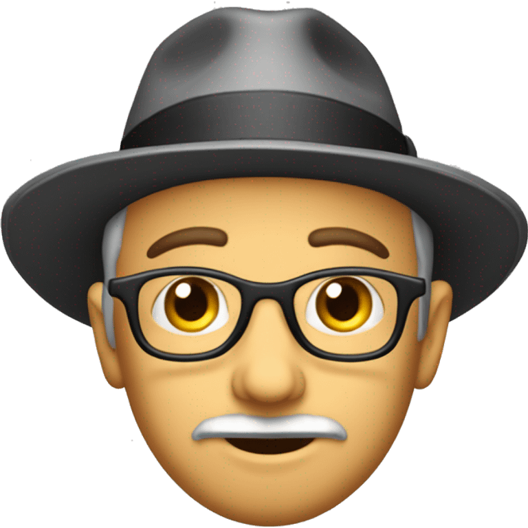 eliezer yudkowsky in a hat emoji