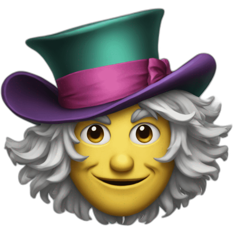 Mad-hatter emoji