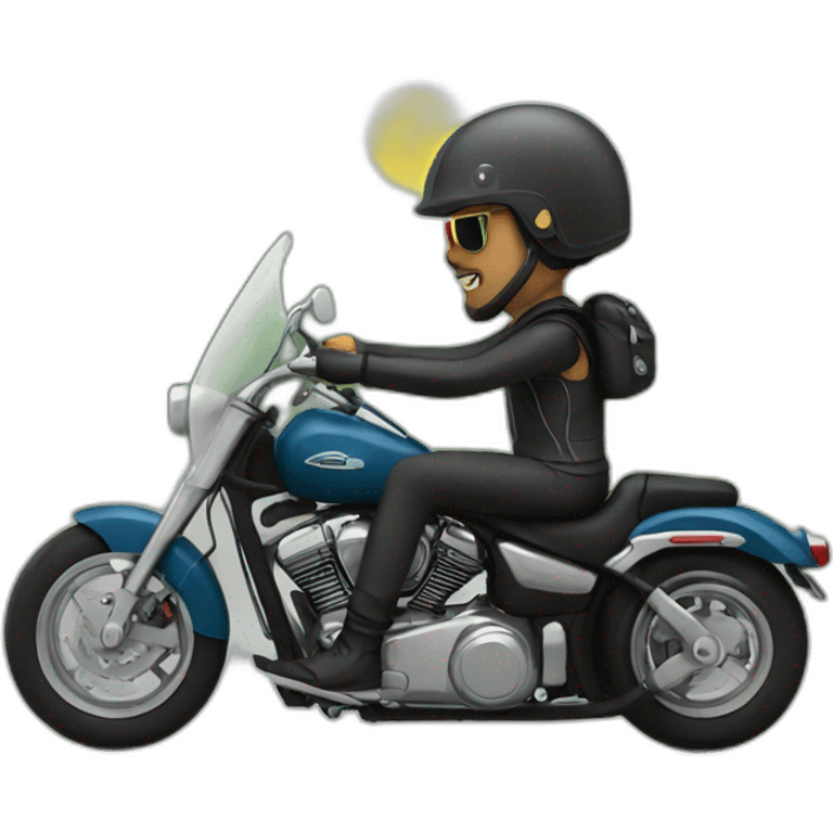 Biker emoji