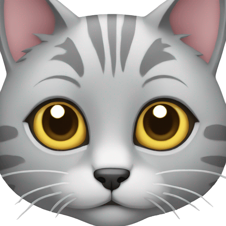 gato gris emoji