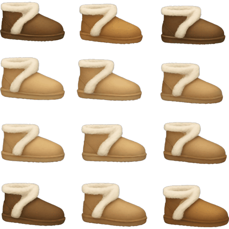 UGG slippers  emoji